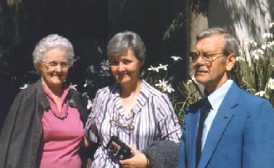 Evalyn Kezar, Lorraine and Orlyn Rud - 1985 