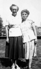 Hazel and Kate Kezar - 1952 
