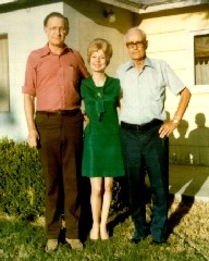 Robert, Karan and Bert - 1977 