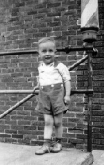 Ed after his first hair cut - 1939 